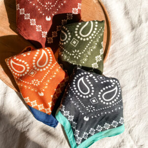 Foulard imprimé bandana