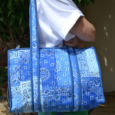 Sac bleu - BANDANA